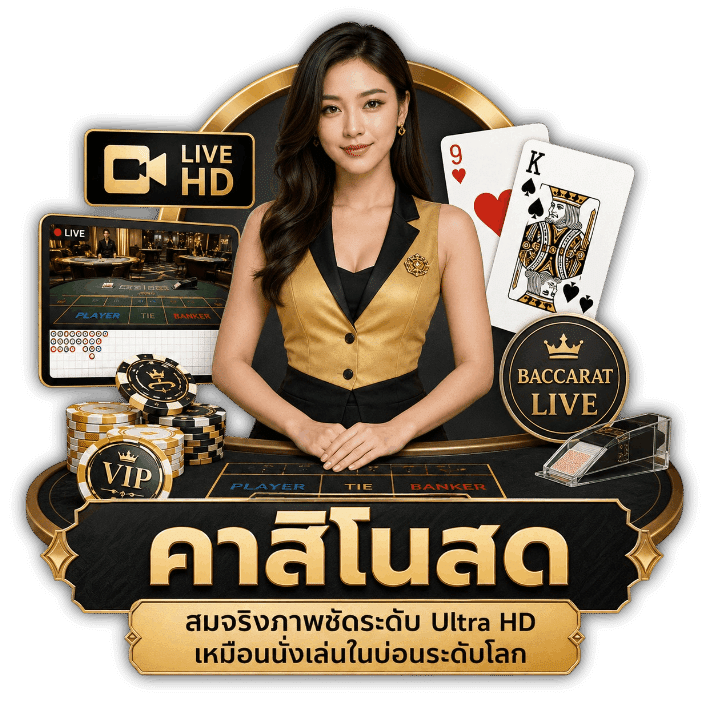 คาสิโนสด สมจริงภาพชัดระดับ Ultra HD