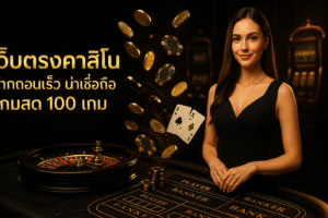 เว็บตรงคาสิโน ฝากถอนเร็ว